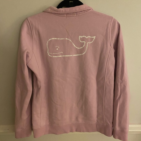 Lilac Vineyard Vines Quarter Zip - Picture 2 of 2